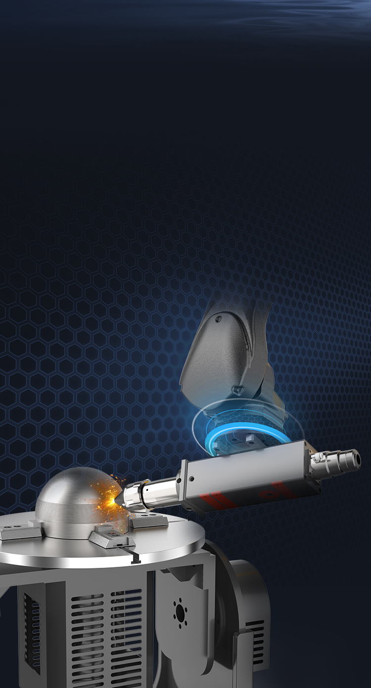 任意角度精准熔覆