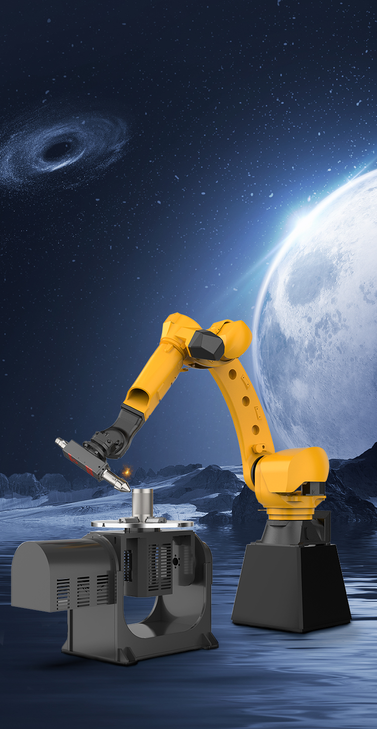 机器人转台式激光熔覆设备_熔覆&淬火_金威刻激光切割机-金威刻官方网站